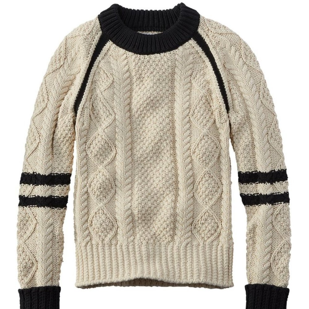 LL Bean Signature Cotton Fisherman Sweater
